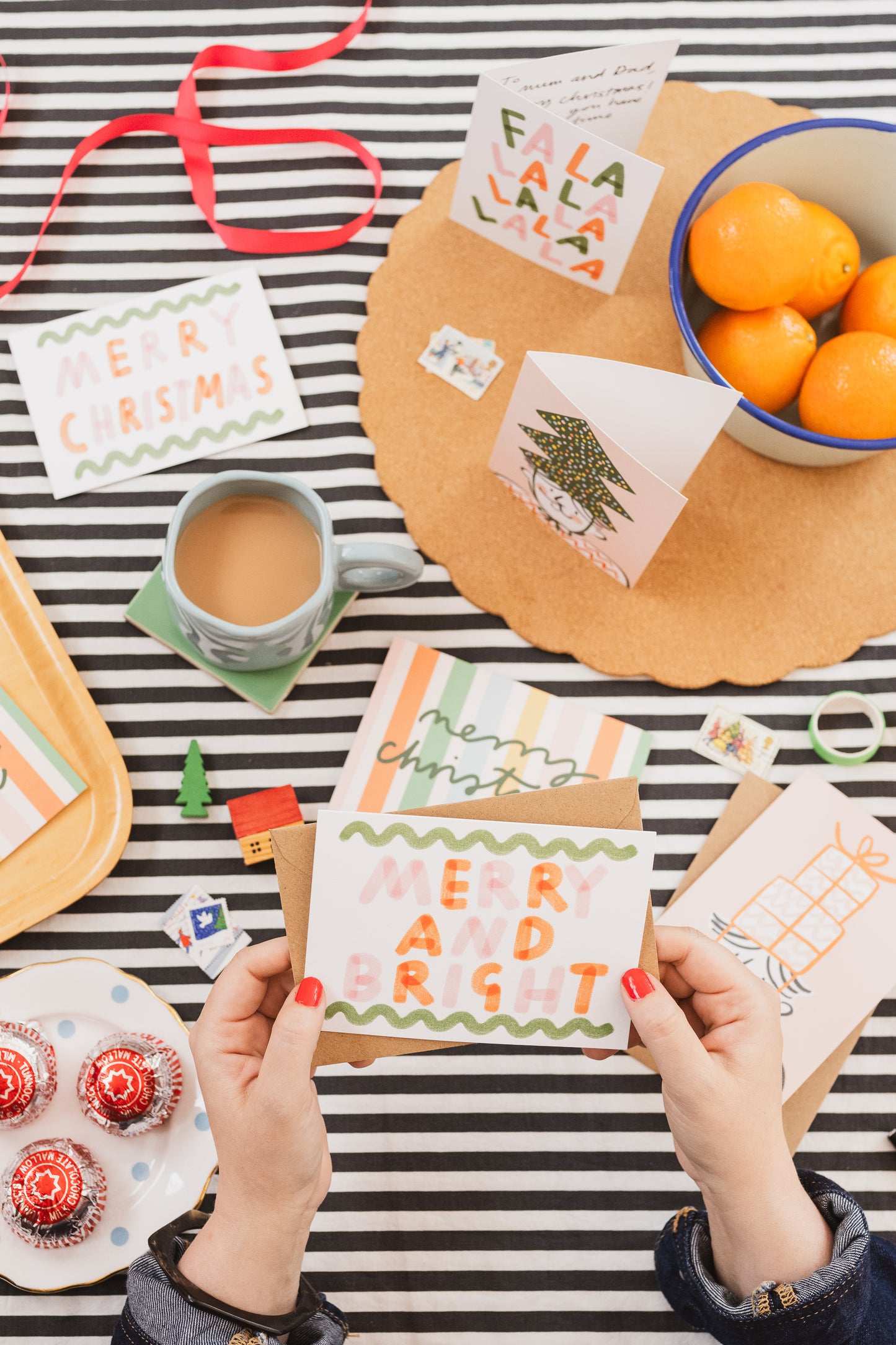 Merry and Bright Christmas Card