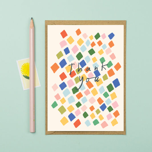 Thank you diamonds card