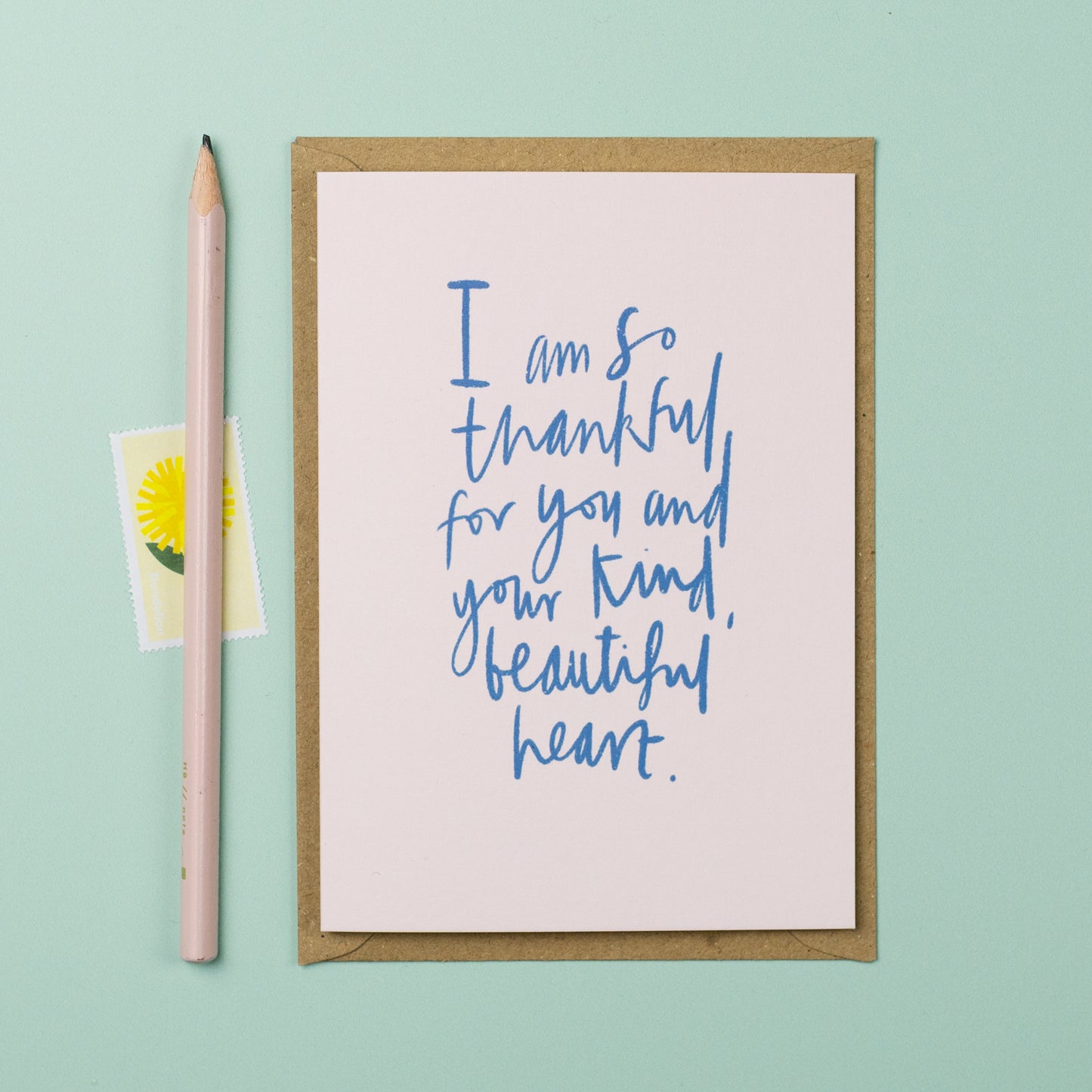 I am so thankful - A6 Card