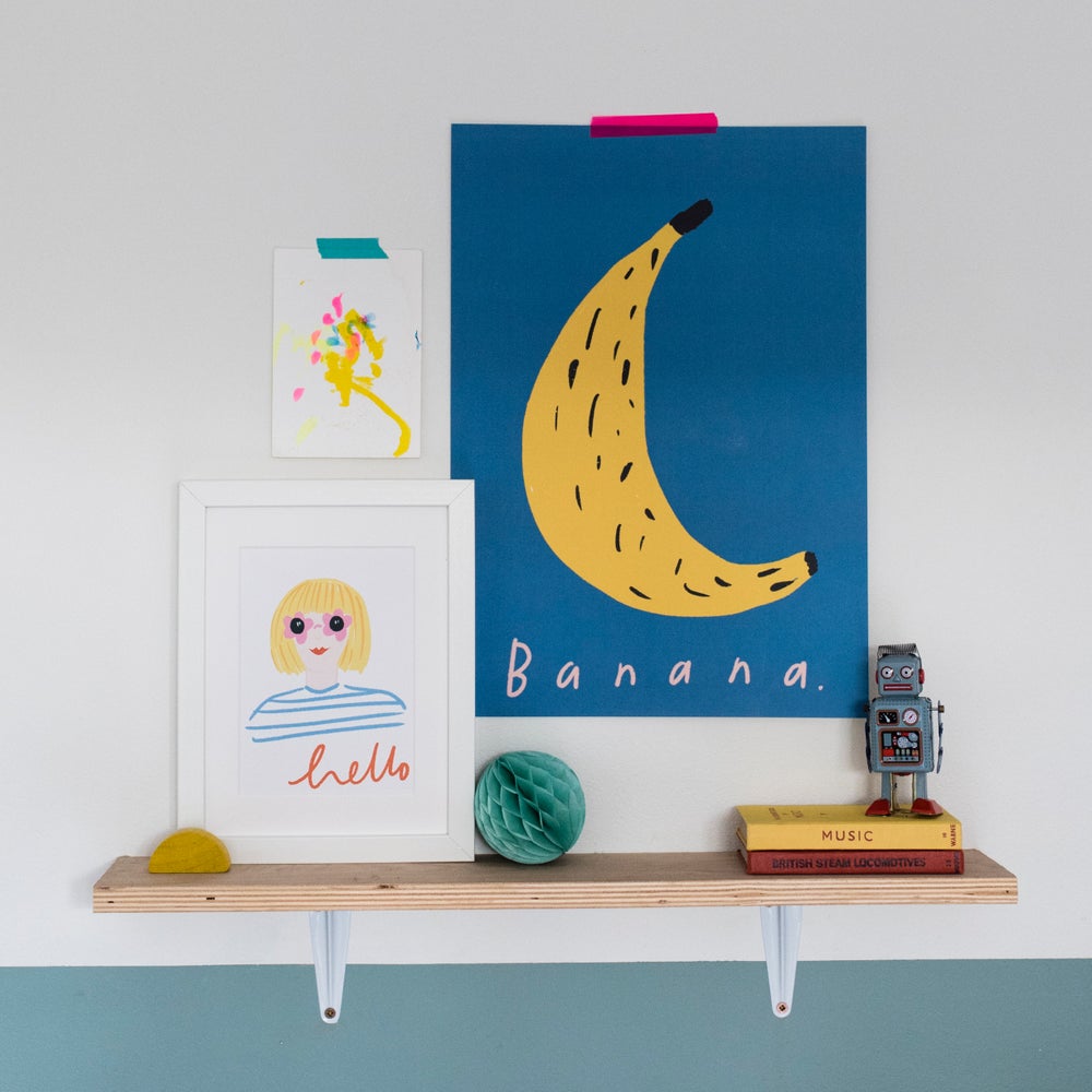 Bright Banana A4/A3 Print