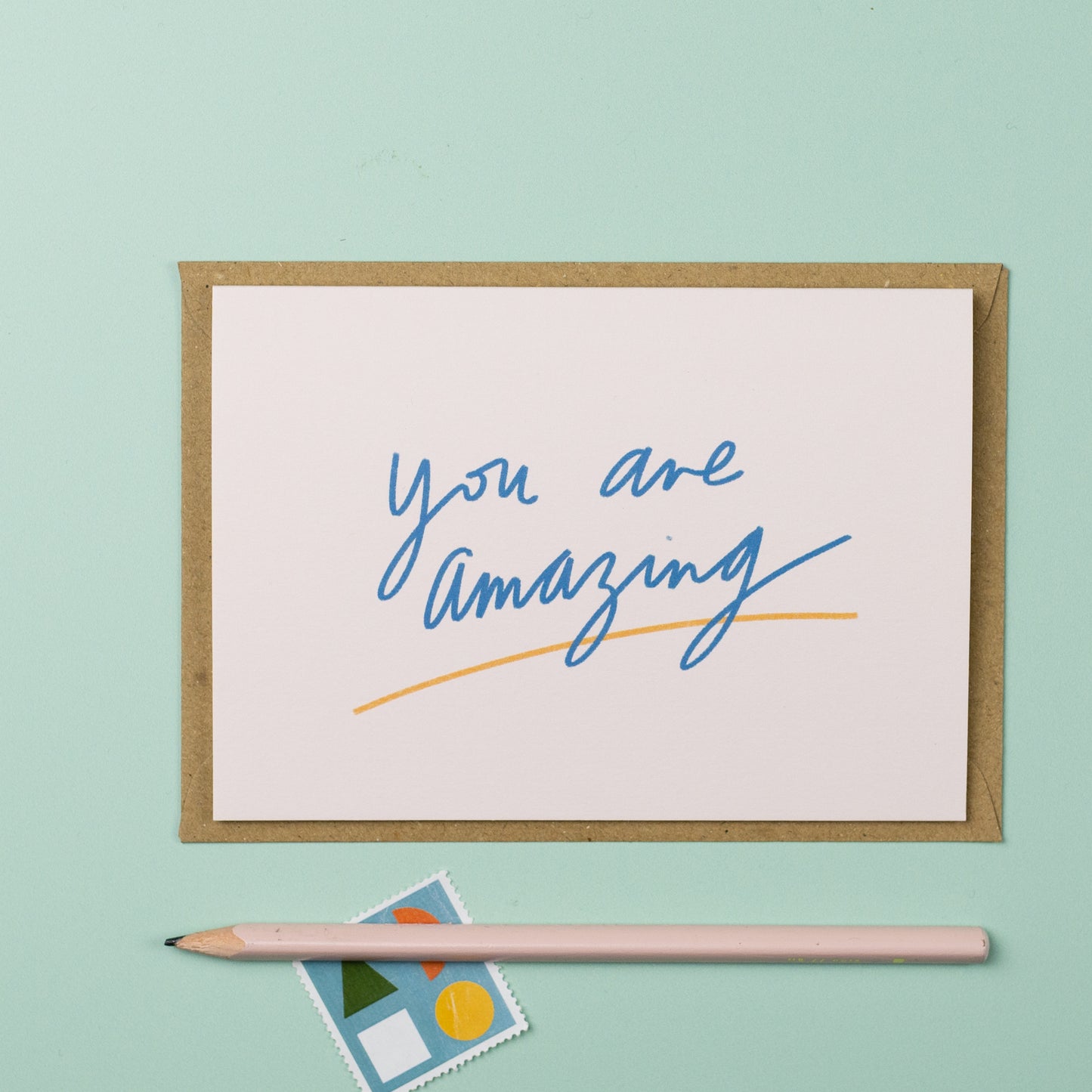 You are amazing card